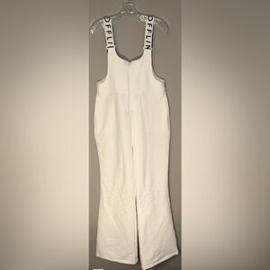 Aerie OFFLINE Chillside Collection front opening White Snow/Ski Suit NWOT MEDIUM